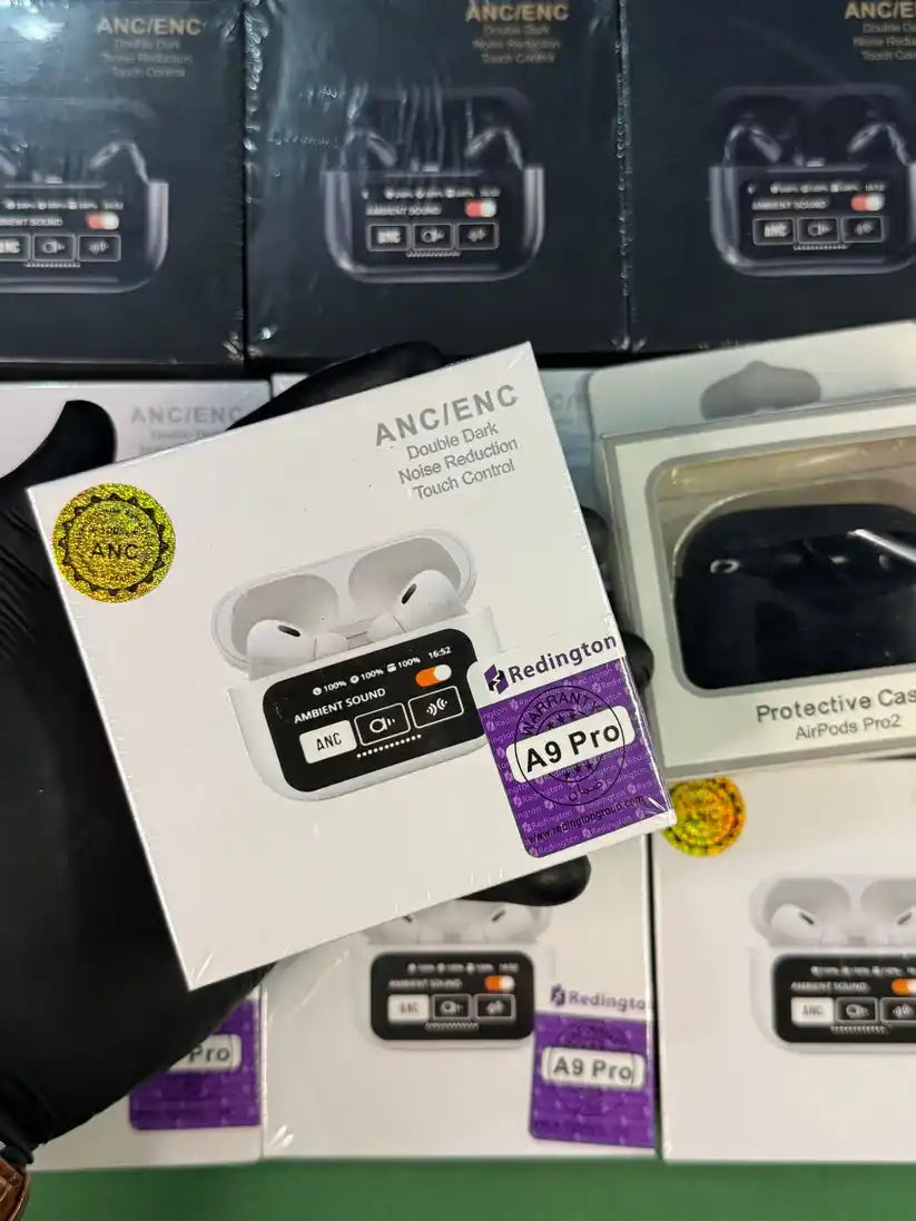 LED SCREEN WIRELESS EARBUDS [ANC] + FREE SILICON CASE!